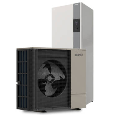Õhk-vesi soojuspump Atlantic Excellia S DUO 9kW-14kW integreeritud boiler 190L