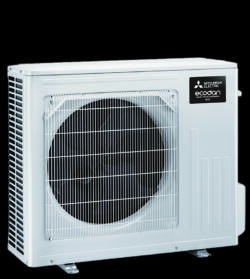 Õhk-vesi soojuspump Mitsubishi Electric Hyper Heating Eco Inverter